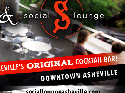Strada/Social WNC ad ad bar lounge restaurant