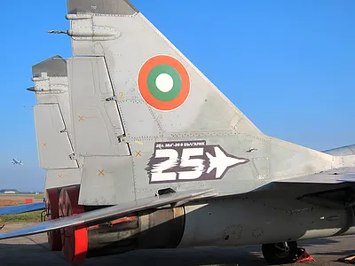 25 years Mig-29 in Bulgarian Air Force 25 bulgaria design ivan manolov mig years