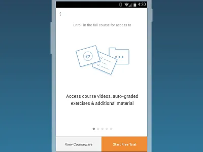 Feature Tour Carousel android carousel feature tour upsell