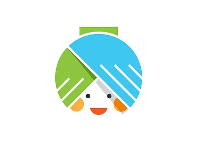 OPENTURK atrokhau cartoon character clean crisp design flat flat ui pro logo mascot minimal minimalist simple