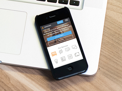 Zenman Responsive. design interactive responsive web web design zenman