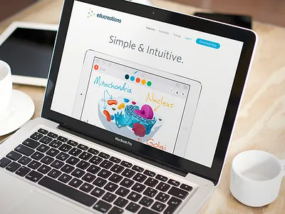 Educreations App branding educreations focus lab identity learning sharing students teaching ui design