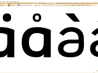 Type Design 43 2d art artwork design font fontlab graphic design lettering modern type design typeface typography vector