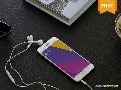 5 Free iPhone 6 Mockups apple free freebie iphone iphone6 mock up mock up mockup mockups psd
