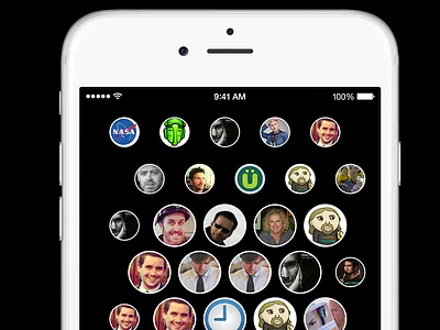 Twitter Bubbles WIP app apple brbubbles bronron iphone twitter wip