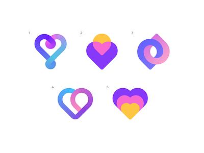 WeMeet - Logo Concepts app branding connection date dating flow friendly heart identity location logo logodesign love lovely mark meet pins platform sale symbol