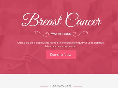 ThinkPink Statamic Theme breast breast cancer breast cancer awareness free freebie pink think pink thinkpink