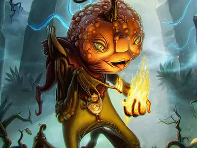 Pumpkinhead character design game art halloween illustration samhain