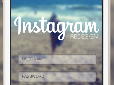 Instagram Redesign app design icon instagram logo redesign ui ux