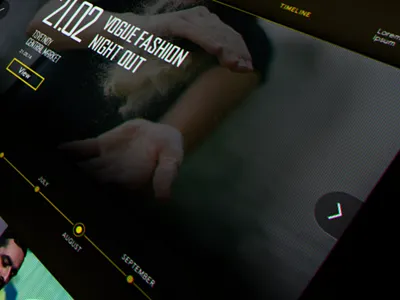 timeline dashboard design prototype ui ux web