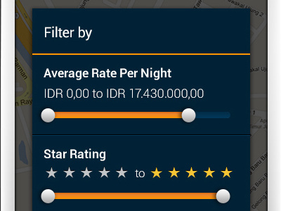 Tiket Mobile App for Android mobile ui