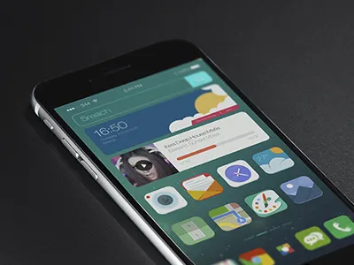 flat iphone6 gui gui