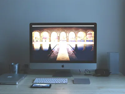 My home workspace