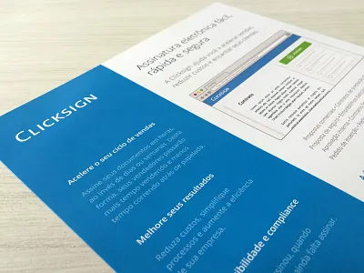 Clicksign Pamphlet paper photo print sketch