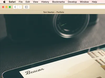 Coloured Chrome in Safari [how to] apple browser chrome colour custom edit new safari ui web website yosemite