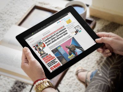 Iframe SAPO Jornais editorial iframe newspaper webdesign