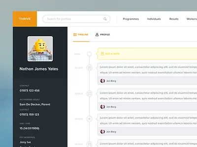 Three Hour Timeline! app facebok note profile sidebar social timeline twitter