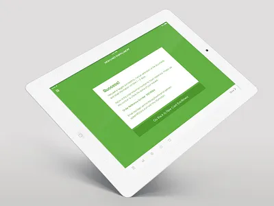 Success epos ipad screen success