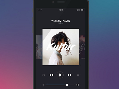 Bitzik Mobile app app bitcoin bitzik design flat ios mobile