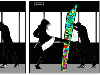Room No More comic illustration sarah midori perry sketchbook