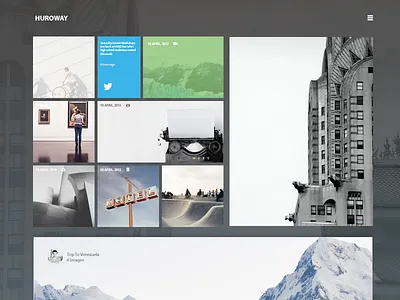 Huroway Blog Style blog blog design design ui web webdesign