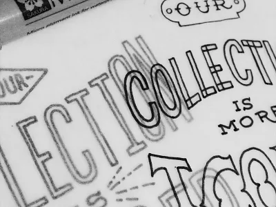 Sneak Peak 2 campaign hand lettering illustration lettering typography