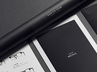Savile Row Eyewear branding eyewear handmade identity logotype london minimalistic savile row simple slovenia