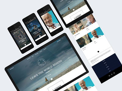 Camp David Homepage 2014 bespoke design fabrik homepage mobile portfolio responsive tablet template ui website