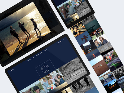 Camp David Blog 2014 blog design fabrik infinite scroll lightbox masonry mobile responsive tablet ui website