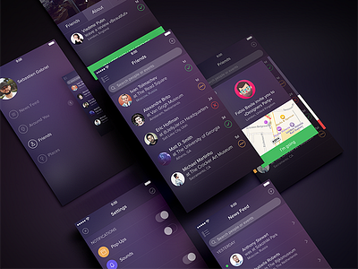 GEO Project [New Direction] app geo ios7 ipad iphone location ui
