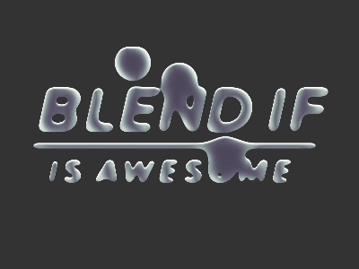 Blend if is awesome article blending example metaballs photoshop psd