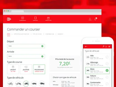 Deliver.ee // Devis dashboard interface seempl studio ui user experience ux webdesign website
