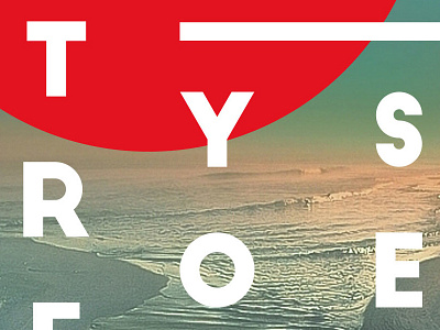 Treat Your Self ocean photography postcard redbubble treat your self type typography