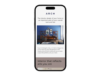 Arch user interface 3d 3d render c4d cinema4d design interaction design render ui ui design uiux user interface