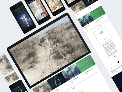 Camp David Directors Bio 2014 bespoke design director fabrik mobile portfolio responsive tablet template ui website