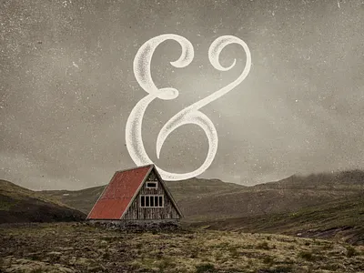 Me and... ampersand hand lettering illustration ink inktober typography