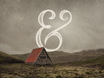 Me and... ampersand hand lettering illustration ink inktober typography