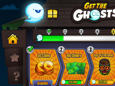Diner Dash Ghost Event diner dash game game event game ui ghost halloween mobile game