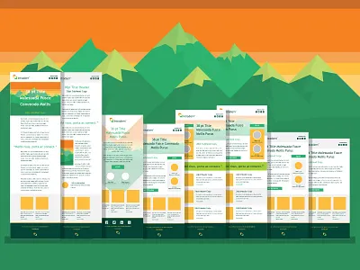 Email Templates article conversion rate email mockup registration