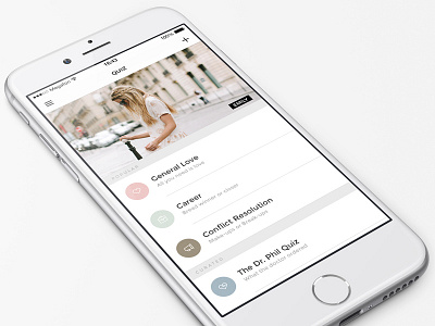 Quiz App app ios light pastel question quiz ui ux