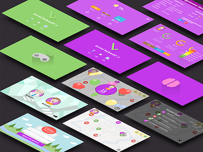 Screens serious gaming app app game maps serious gaming