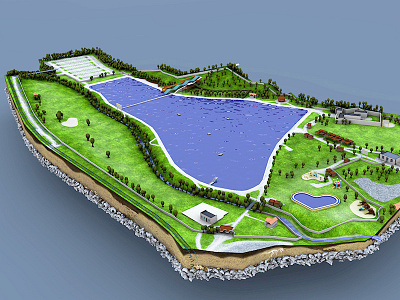 Sareza swimming pool 3d map advanced render ar c4d cinema 4d jan Šafařík pool sareza swimming