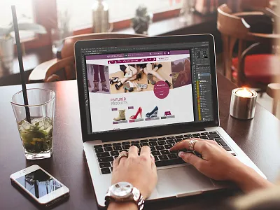 Official Shoemaniac Design clean fashion friendly joomla layout shoe simplicity template theme ui