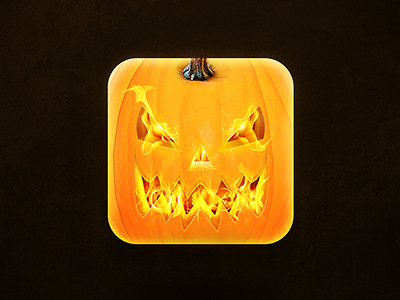 Happy Halloween - icon halloween icon orange pumpkin