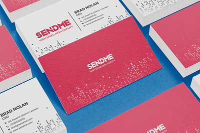 SENDME | Brand Guidelines agency brand brand guidelines brand identity branding design development graphic design illustration key visual logo marketing name card visual