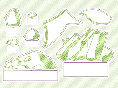 Create Your Own Exhibition Diorama diorama illustration kids activity museum museum education