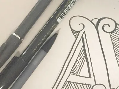 A handletter hand handtype type typography