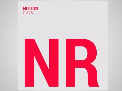 Notion Rays Redesign Identity branding graphic design identity logo new look photoshop resesign