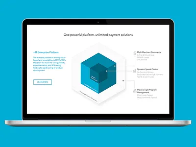 Marqeta Platform Cube 3d cube money payments platform shapes