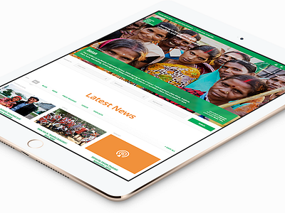 Minority Rights Group Website Redesign Project charity design flat home homepage indigenous page people web website